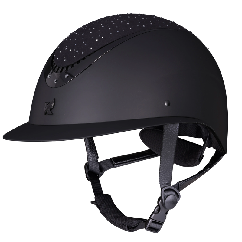 Shires Karben Viola Ellipse Riding Hat - Black-1